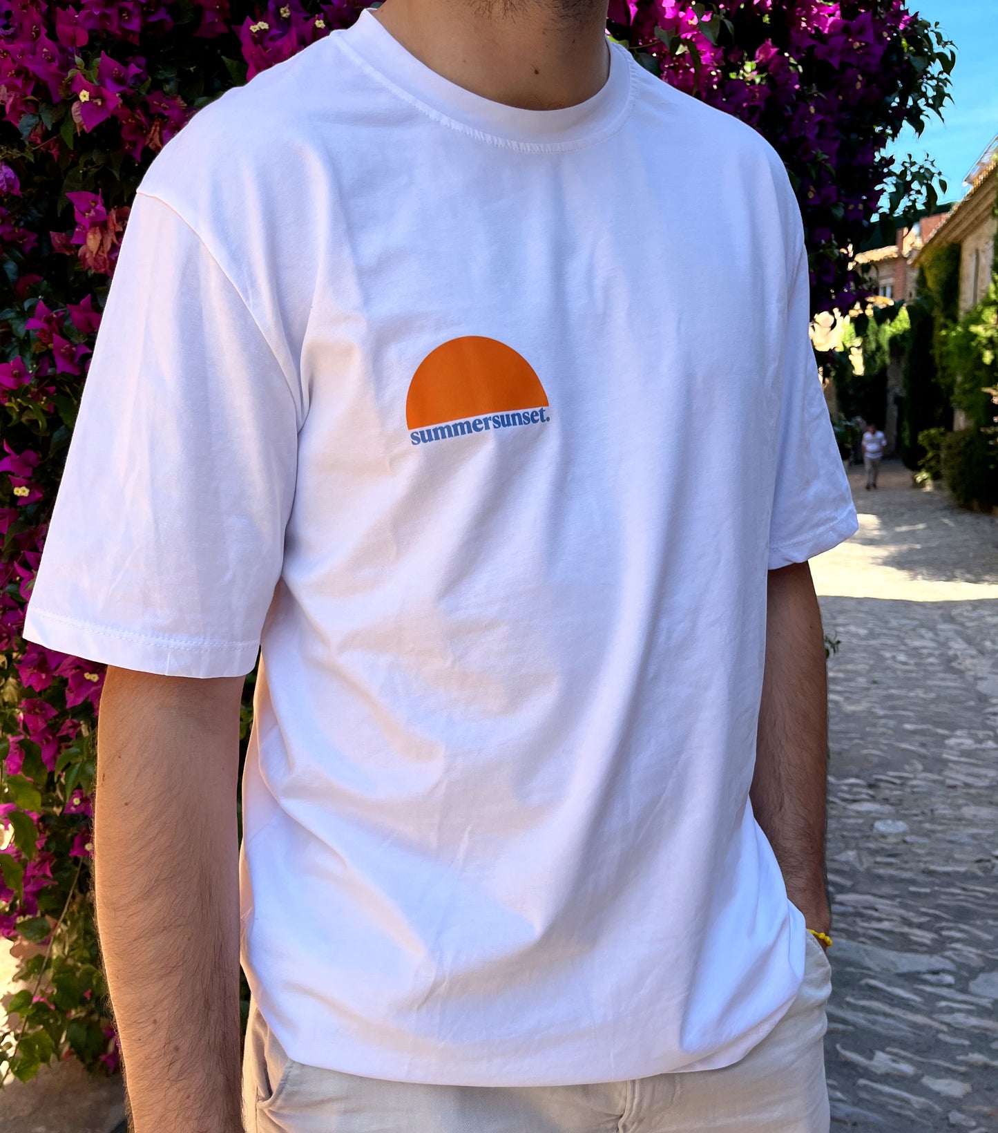 Camiseta blanca summersunset